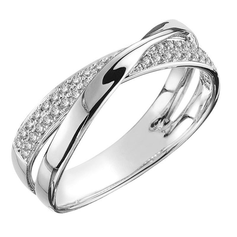 X Shape Cross Ring