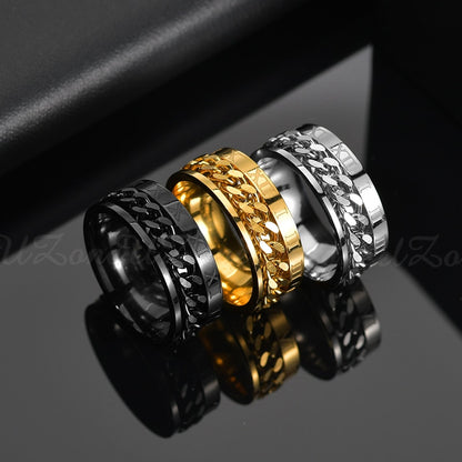 Stainless Steel Rotatable Ring