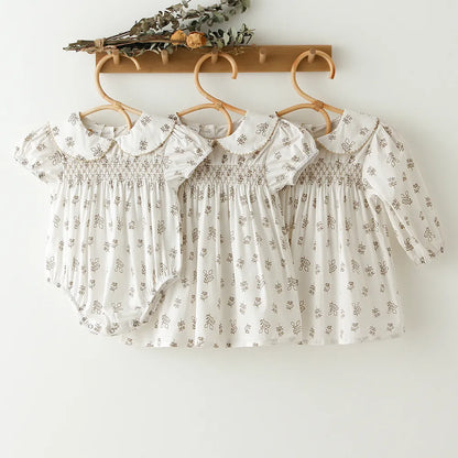 Embroidery Kids Dress 0-6Y