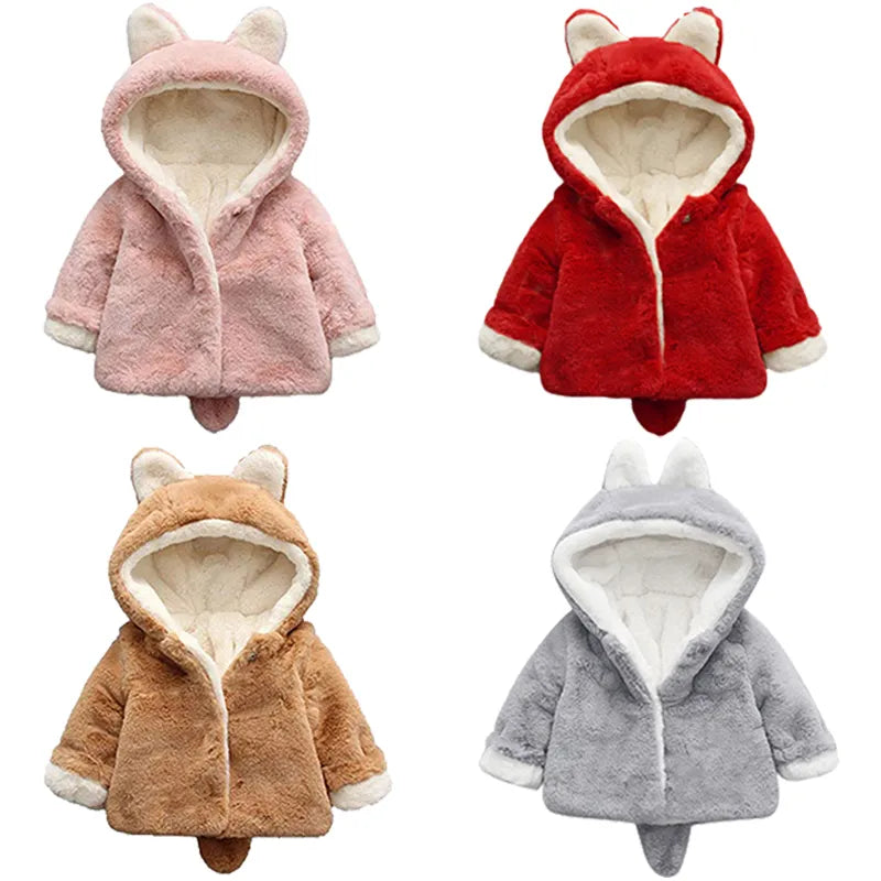 Plush Baby Jacket