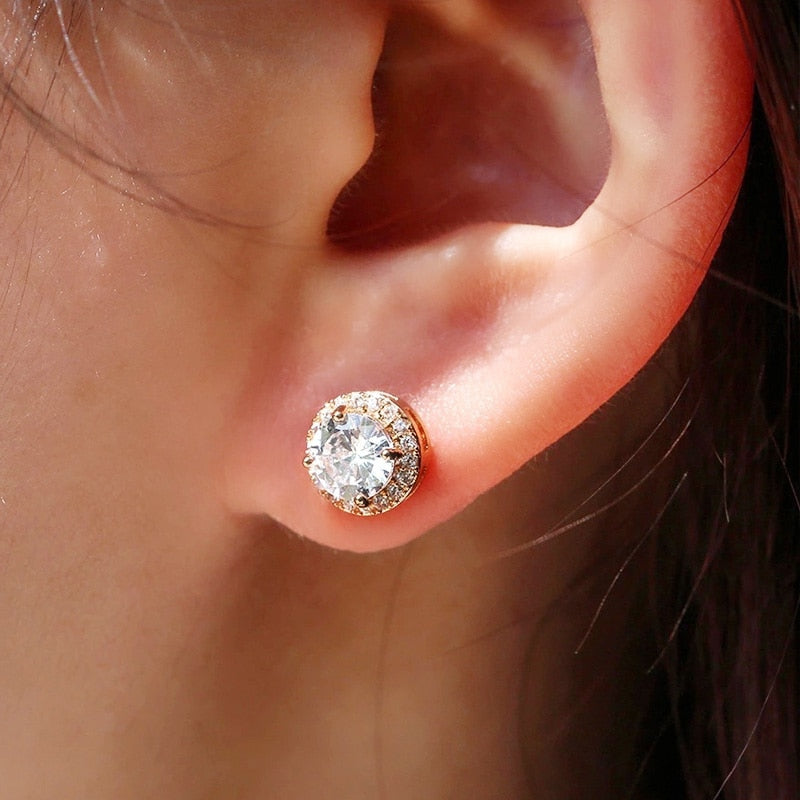 AAA CZ Stud Earrings