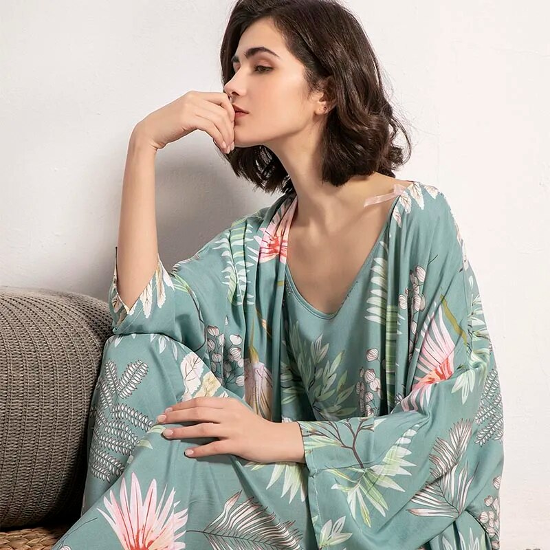 Sunflower Printed Sleepwear