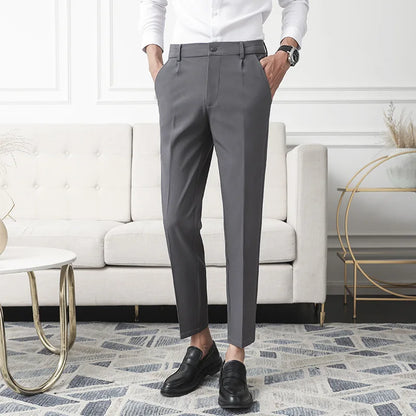 Men Non-iron fabric Dress Pants