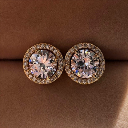 AAA CZ Stud Earrings