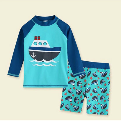 Boys' Long-Sleeved swimsuit