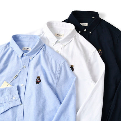 Daily Order Tail Goods Cut Label Casual Long Sleeve Shirt Embroidery