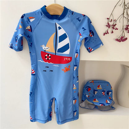 Boys' One-Piece Swimsuit