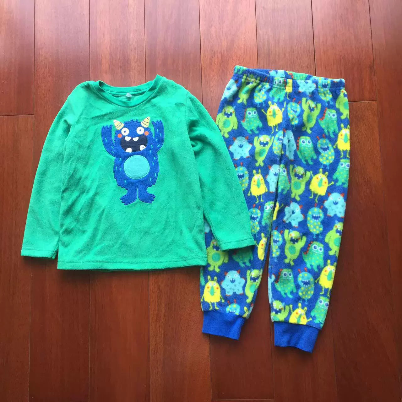 Little Monster Polar Fleece Pajamas