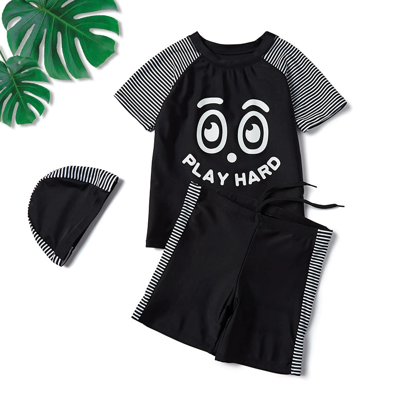 Teens Babies One-Piece Quick-Drying Boys' Swimsuit