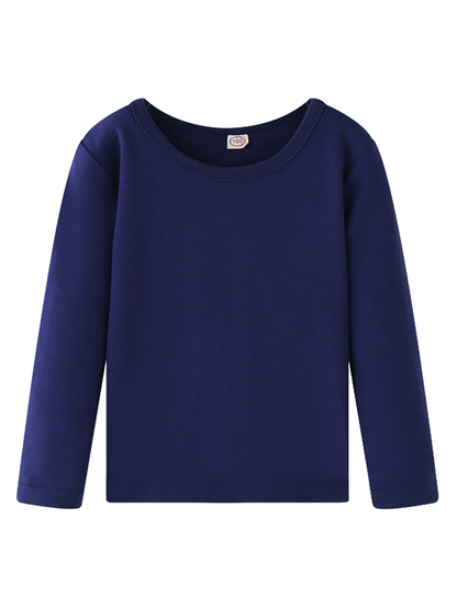 Round Neck Long-Sleeved Undershirt