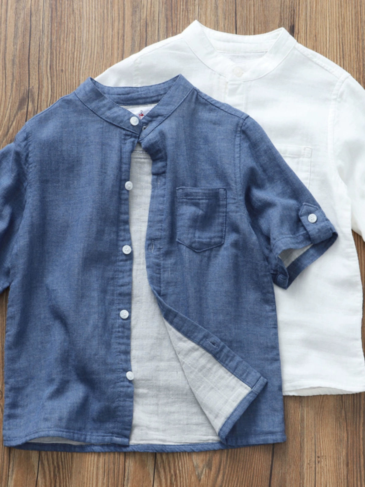 Cotton-yarn short-sleeve Shirt