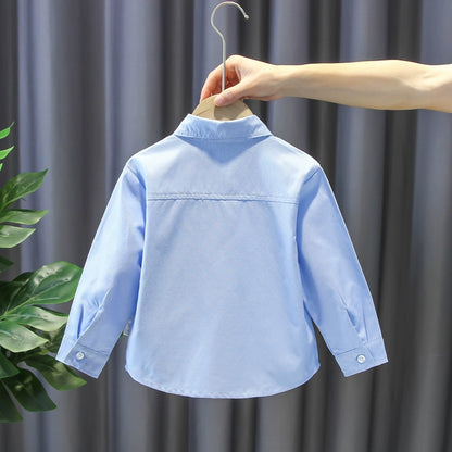 Baby Cotton Long-Sleeve Shirt