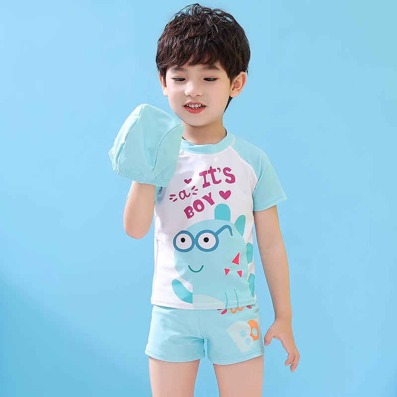 Teens Babies One-Piece Quick-Drying Boys' Swimsuit