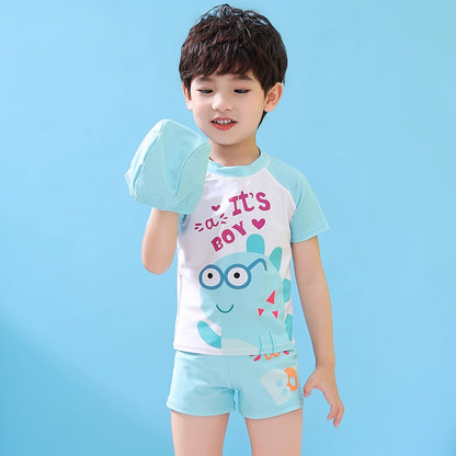 Teens Babies One-Piece Quick-Drying Boys' Swimsuit