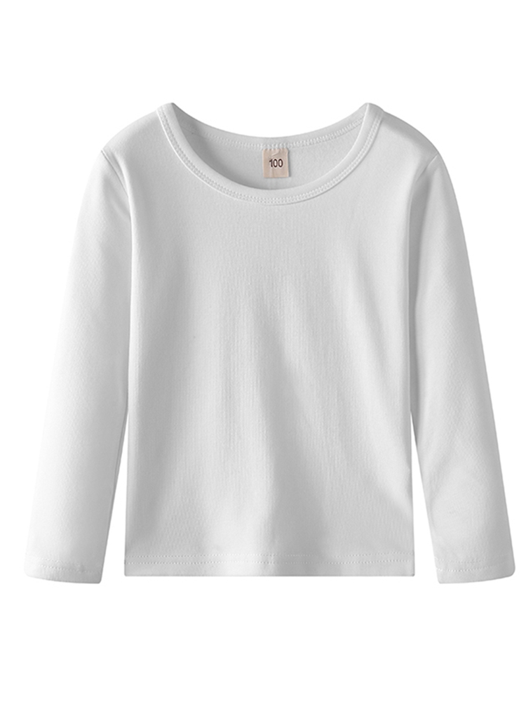 Round Neck Long-Sleeved Undershirt