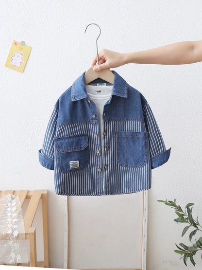 Boy's  Pure Cotton Shirt