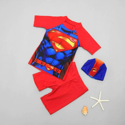 Boy Hot Spring Sunscreen Swimming Suit