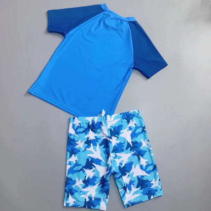 Kids' Short-Sleeved Swimwear