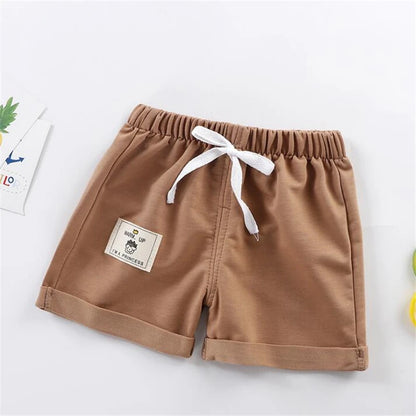 Casual Solid Baby Kids Shorts
