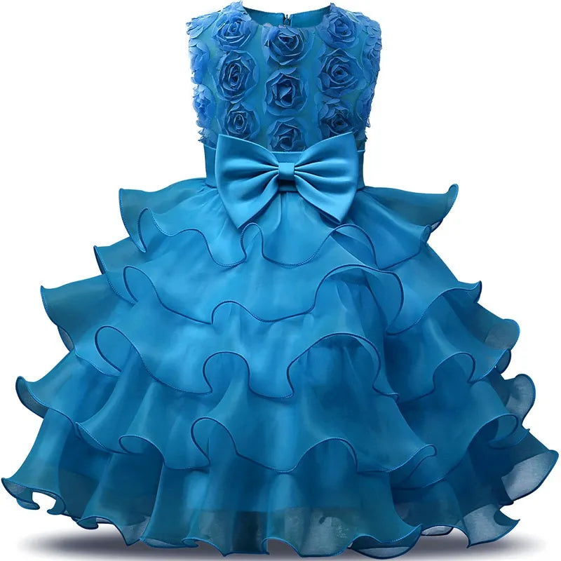 Children Luxury Party Formal Dress