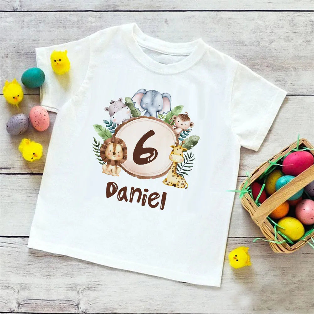 Personalized Birthday Shirt 1-9 Year