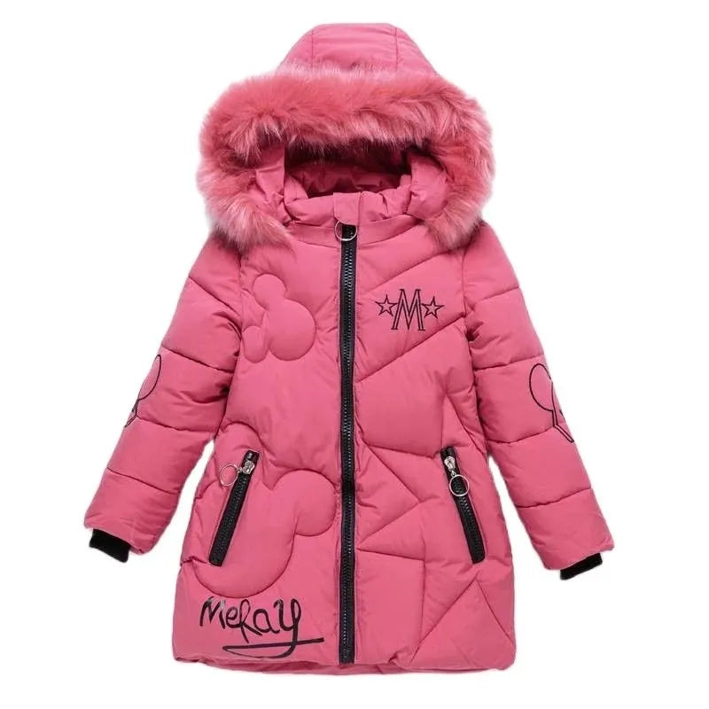 Big Size Winter Girls Jackets