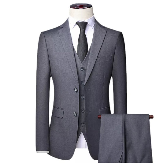 Blazer+ Waistcoat + Trousers - 3-piece Suit