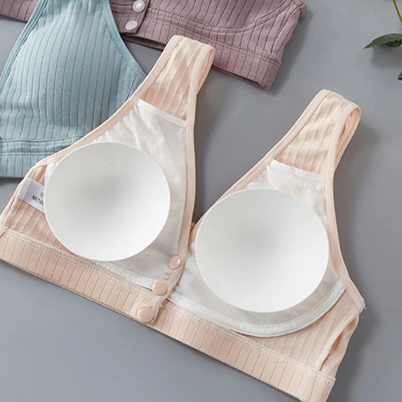 Pure Cotton Nursing Bra