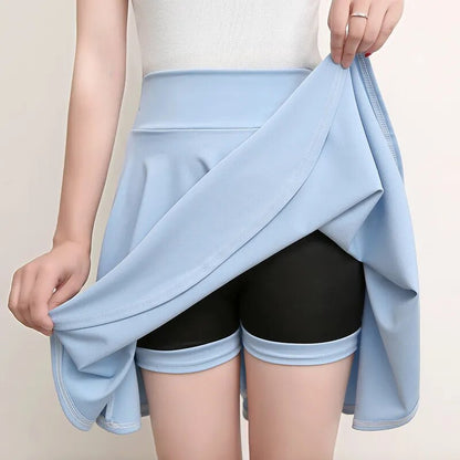 Flared Skirts Women's Basic Shorts Skirt