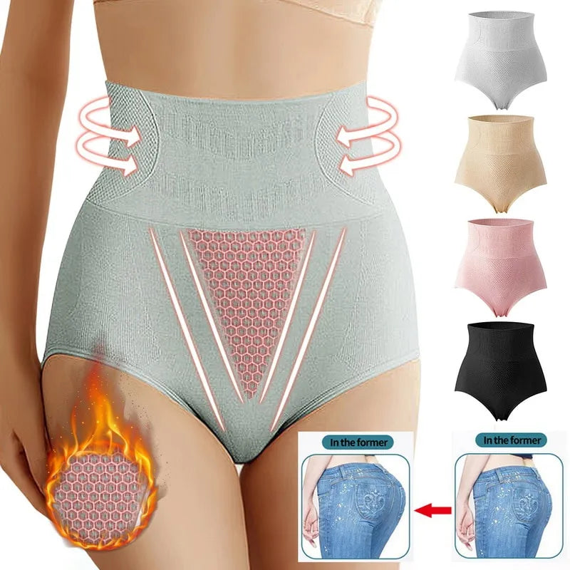 High Waist Flat Belly Panties