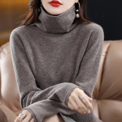 High Stacked Collar Pullover