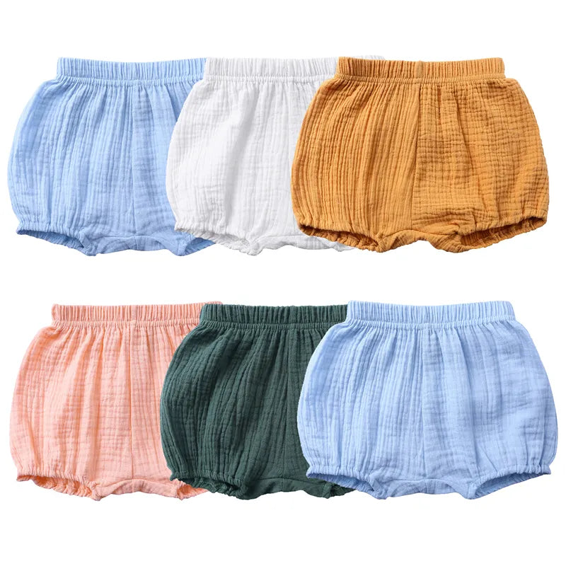 0-4T Baby Bloomers Candy Color Girls Shorts