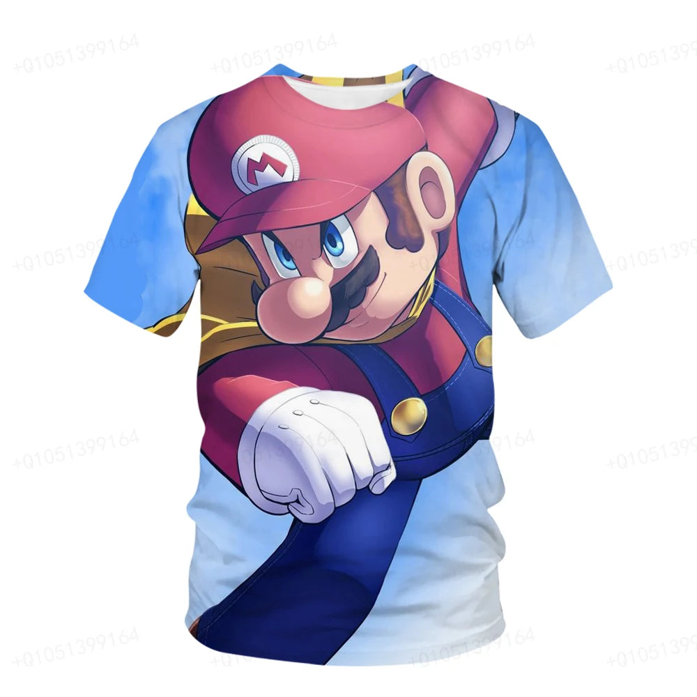 Super Mario Children's  Short Sleeve