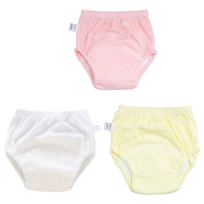 2/3PCS Candy Colors Newborn Training Pants