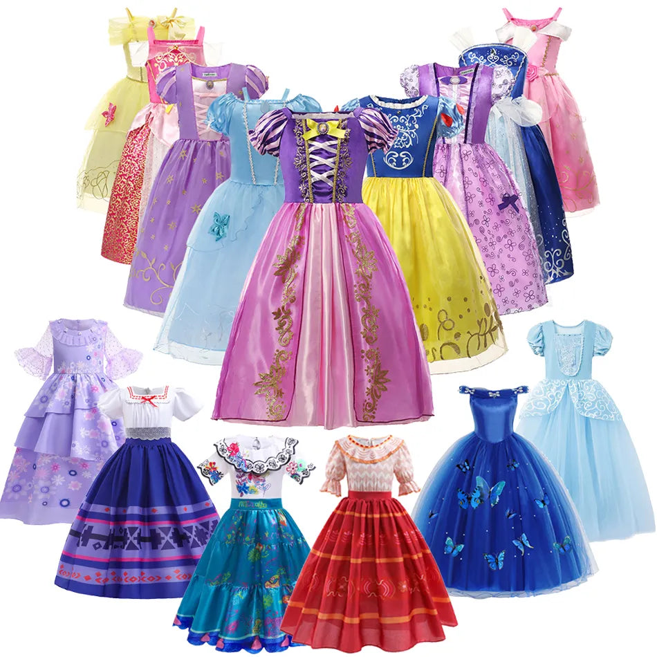 Children Encanto Isabella Mirabel Dress