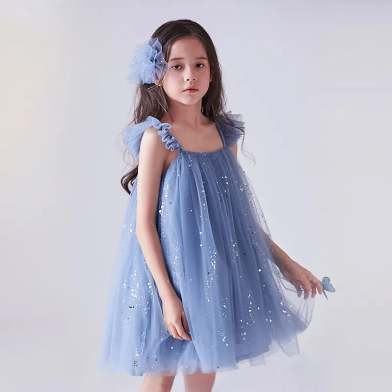 Suspender Sequin Dress