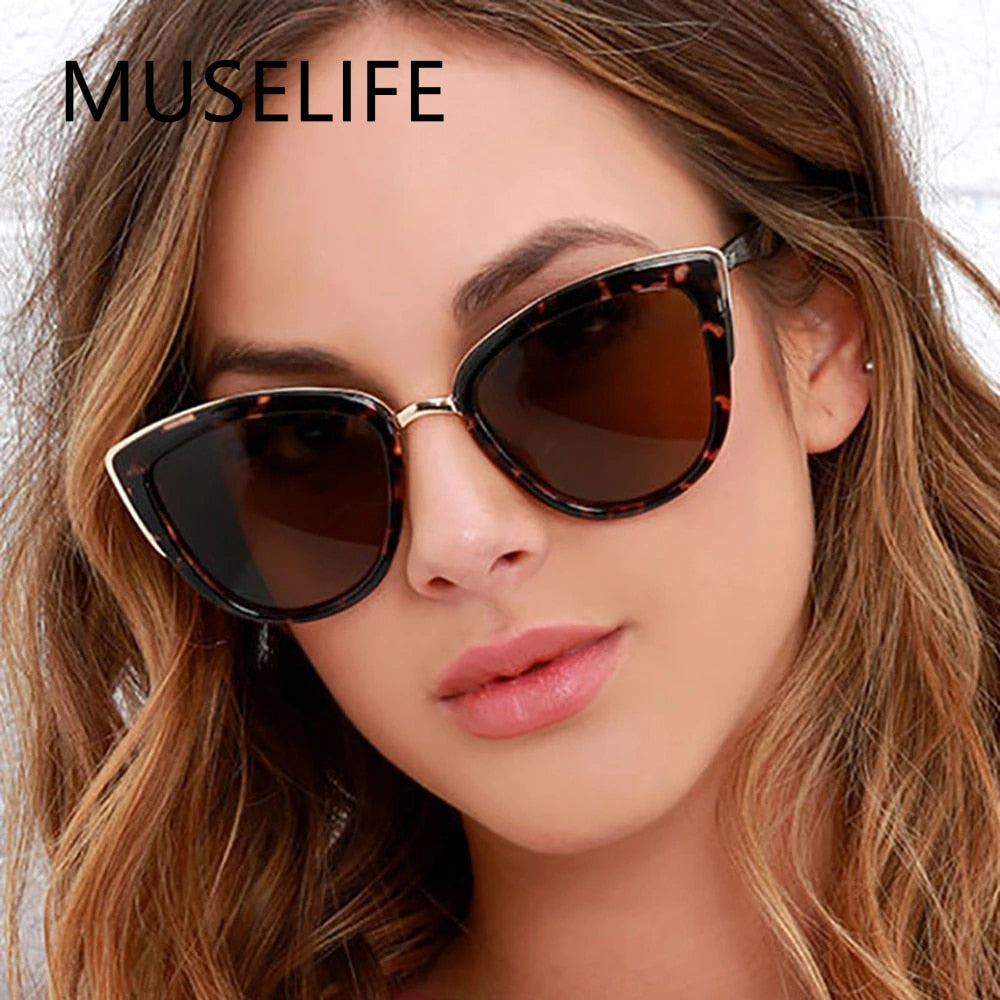 MUSELIFE Cateye Sunglasses