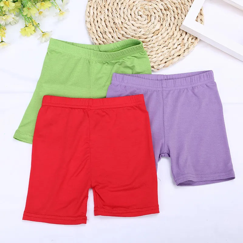 Candy Color Girls Safety Shorts