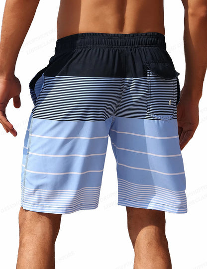 Striped Beach Shorts