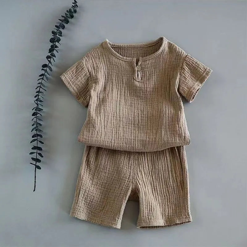 Set T-shirts+Shorts 2 Piece Kids 1-6Years