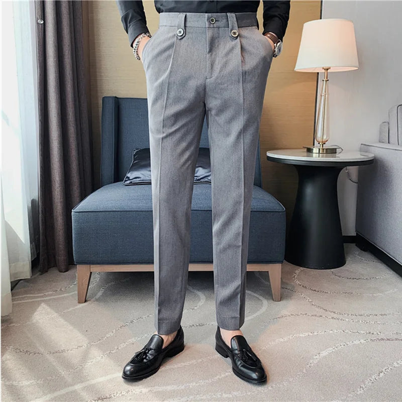 Slim Fit Casual Office Trousers