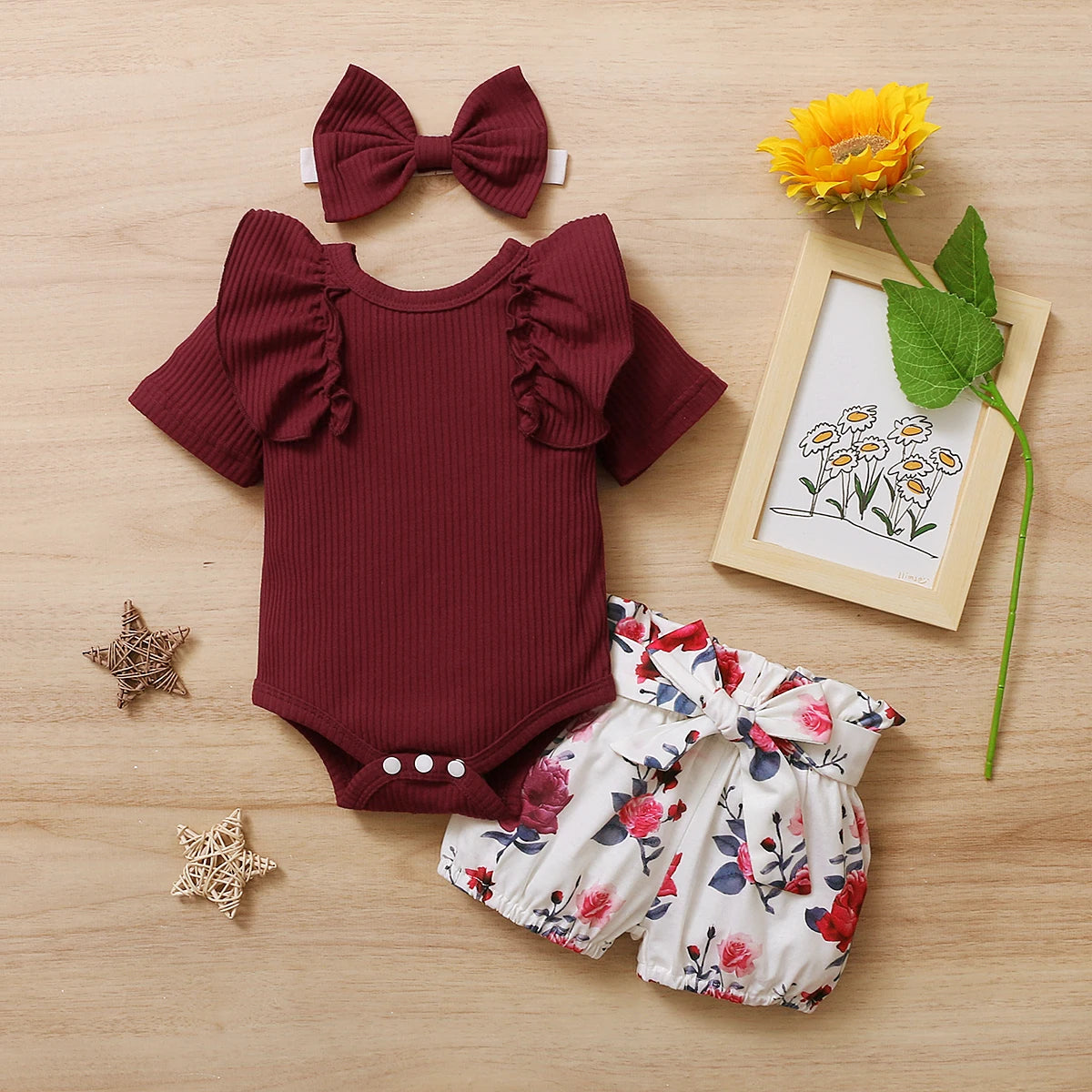 Newborn Baby Girl Clothes Set