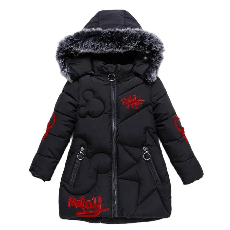 Big Size Winter Girls Jackets