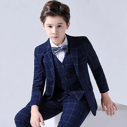 Top Quality Plaid Suit