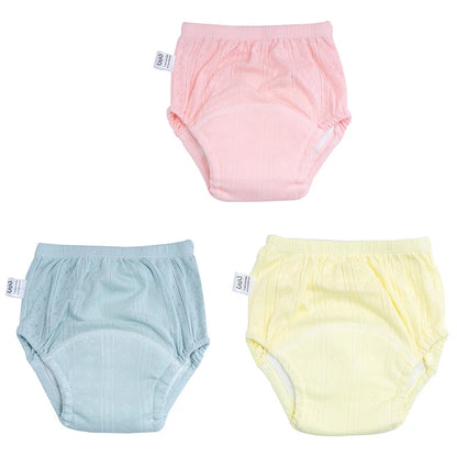 2/3PCS Candy Colors Newborn Training Pants