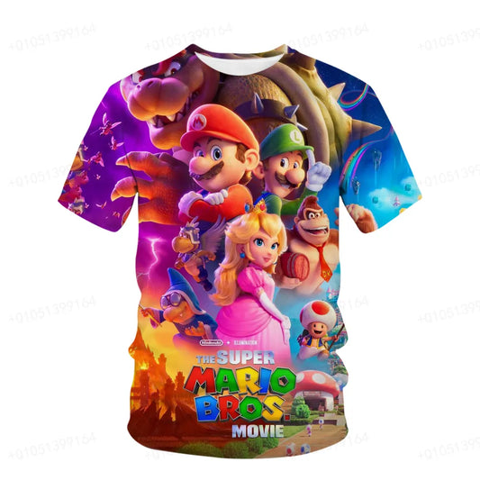 Super Mario Children's  Short Sleeve