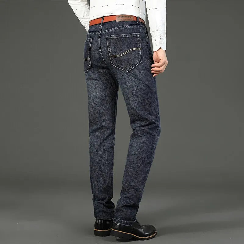 Casual Straight Stretch Fashion Classic Jeans
