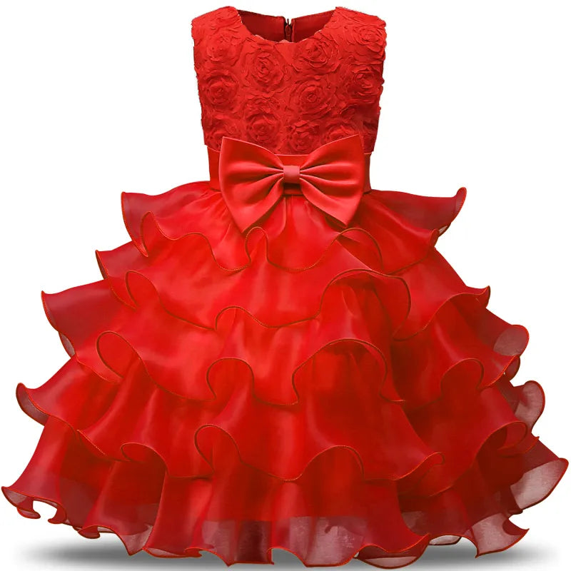 Children Luxury Party Formal Dress