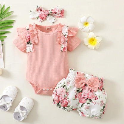 Newborn Baby Girl Clothes Set