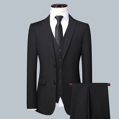 Blazer+ Waistcoat + Trousers - 3-piece Suit